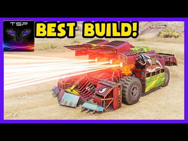 Crossout #617 ► REDDY RED the Craziest Gravastar Laser Shotgun - Best melee build ever?!