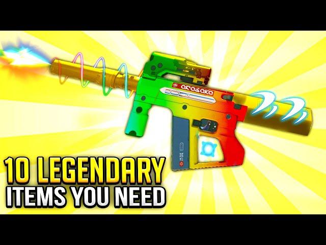 Cyberpunk 2077 - 10 SECRET Legendary Items YOU NEED! (Legendary Weapons, Clothes & More)