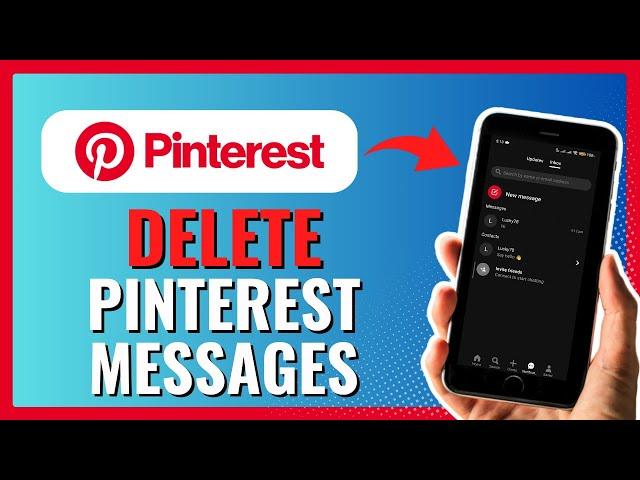 How To Delete Pinterest Messages 2024!