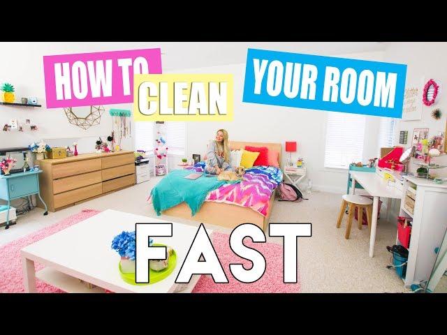 How to Clean Your Room FAST!