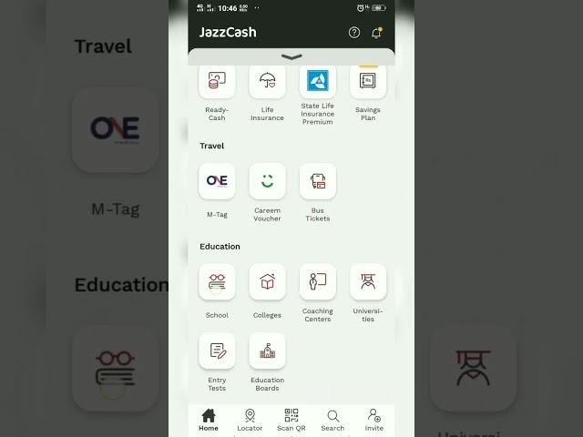 Online Fee Payment Method by using Jazzcash App 