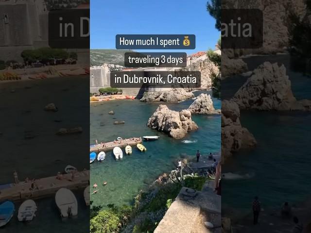 How much does a Dubrovnik trip cost? | Travel Expenses