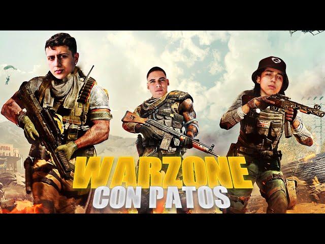 JUGANDO WARZONE CON PATOS  | La Sapaaaaa