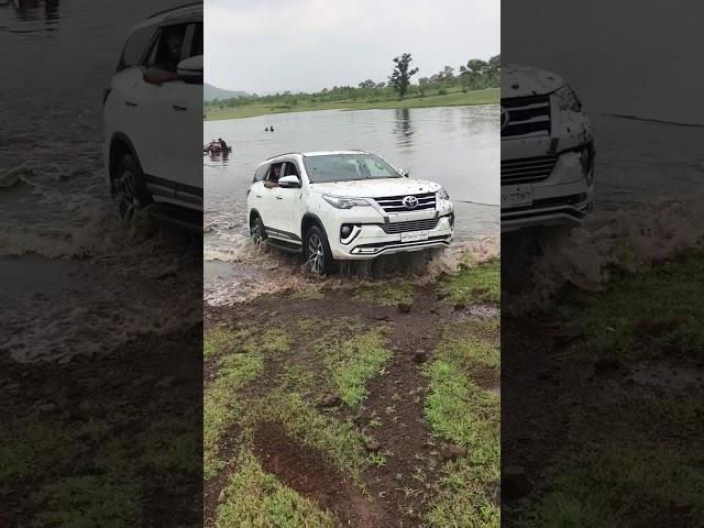 Toyota fortuner 2017 water wading off road 4x4 by ilyas ahmed