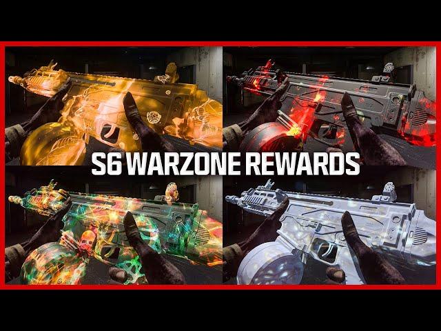 ALL Season 6 Warzone Reward Challenges & Camos! (Redacted, Combat Expertise, Cooperation & Mobility)