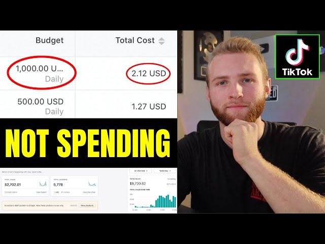 My TikTok Ads Are Not Spending (SOLUTION)