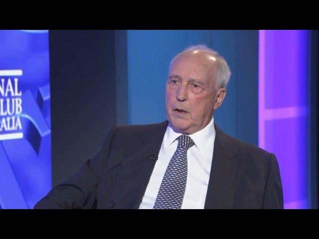 Keating’s attitude at National Press Club was one of ‘complete contempt’