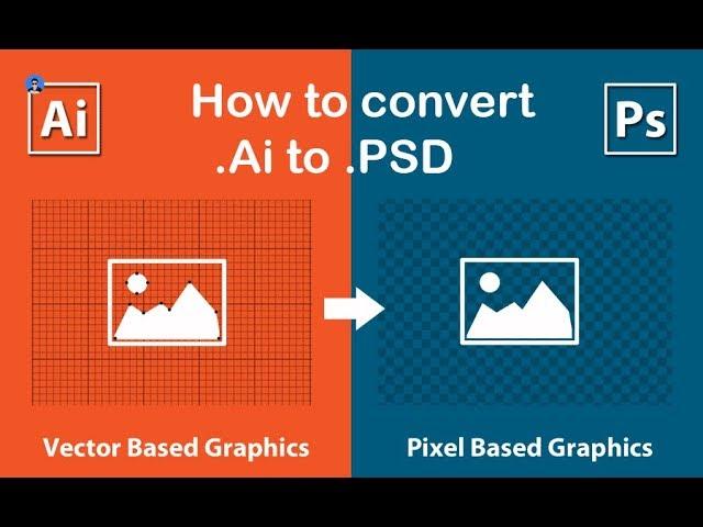 The Best Way to Convert .AI to .PSD with Layers I 2024