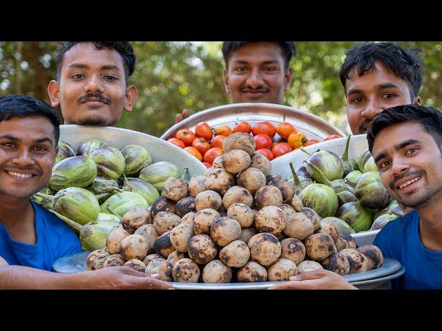 LITTI CHOKHA | Bihar's Famous Litti Chokha Recipe | Village Rasoi