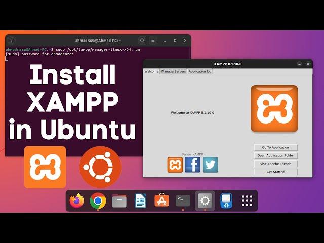 How To Install XAMPP in Ubuntu 22.10 LTS and Linux