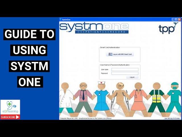 Learn to use SystmOne in 30 minutes