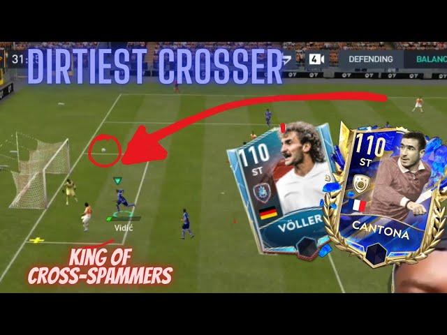 I faced The BIGGEST CROSS SPAMMER in FIFA MOBILE. DIRTIEST PLAYER  EP-01