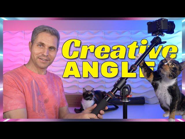 Ambitful Tripod Extension Arm - creative camera angles - Best Boom Arm