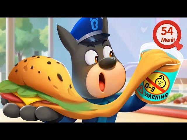 Jangan Makan mainan️ | Tips Keamanan | Kartun Polisi | Kartun Anak-anak | Kepala Polisi Labrador