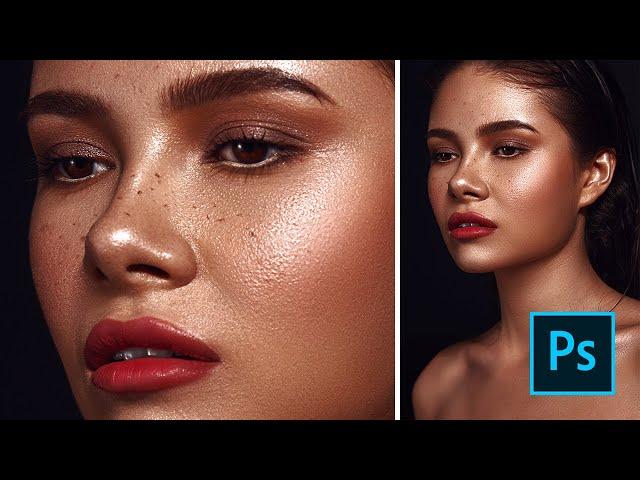 Beauty Portrait Retouch | High End Professional Retouching (Photoshop)