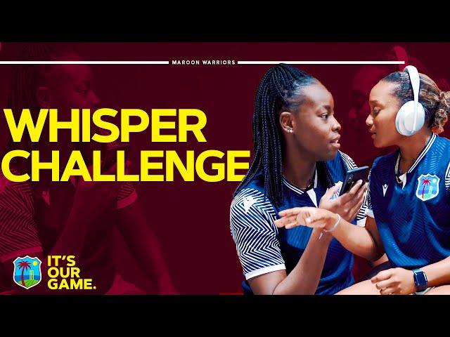 The Whisper Challenge  | Who Wins? | Feat. Aaliyah Alleyne and Zaida James