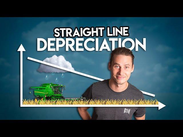 STRAIGHT LINE Method of Depreciation in 3 Steps!