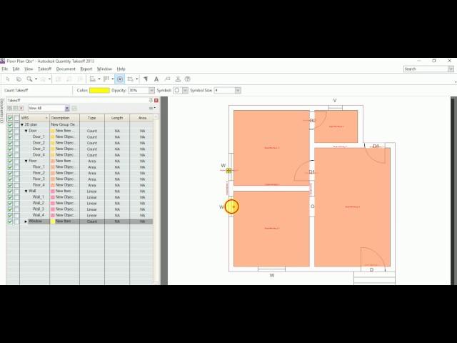 Autodesk Quantity Takeoff & estimation with coasting full training Part 1