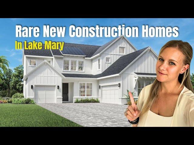 Rare New Construction Homes in LAKE MARY | Living in Central Florida