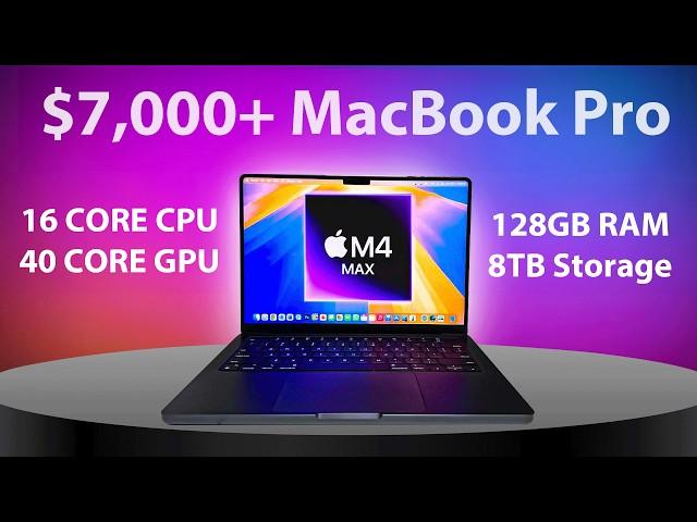 $7000+ FOR THE MOST POWERFUL MacBook PRO M4 MAX EVER TESTED!