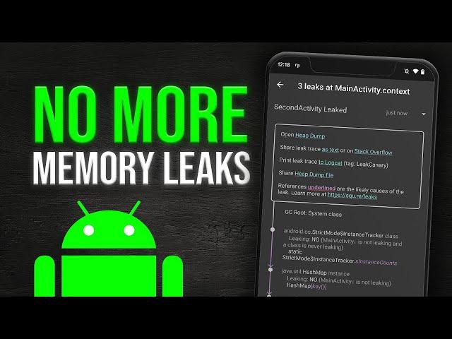 Find and Fix MEMORY LEAKS with Leak Canary in Android 