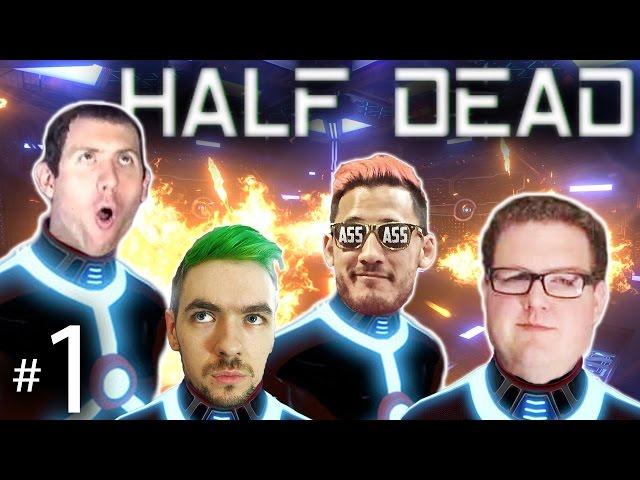 RESIDENT EVIL LAZERS? | Half Dead w/Mark, Wade, Jack Ep .1