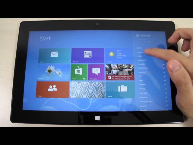 How to set up Wi-Fi on Microsoft Surface Pro