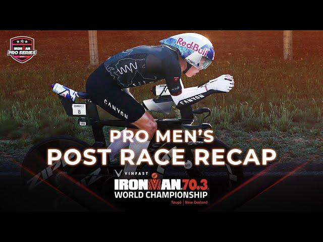 Pro Men Race Recap | 2024 VinFast IRONMAN 70.3 World Championship, Taupō