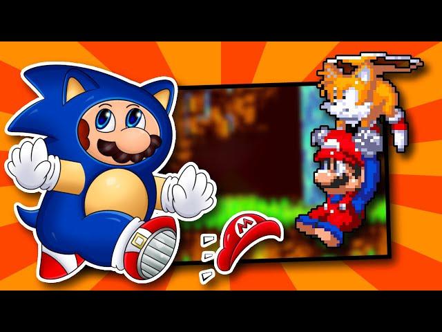 Sonic 3, but You are Super Mario?! - Mario has his own Abilities!