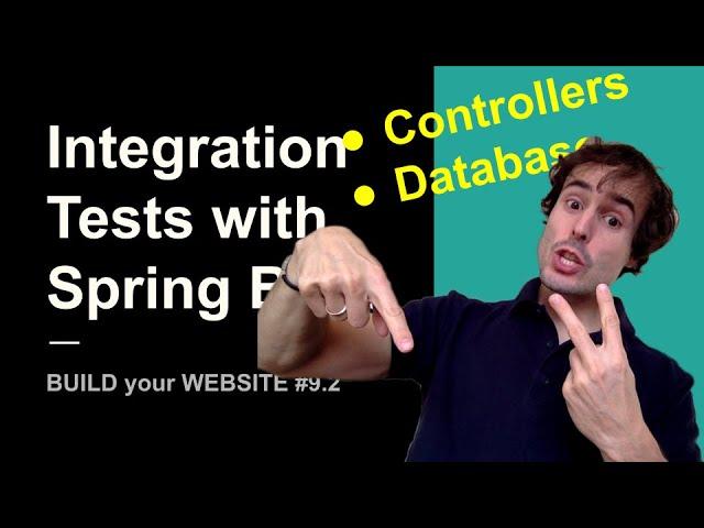 Integration Tests in Spring Boot with MockMvc, DBUnit and H2 | Spring Boot Backend #9.2