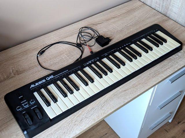 ALESIS Q49 Keyboard TEST