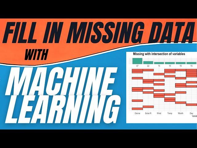 R demo | How to impute missing values with machine learning