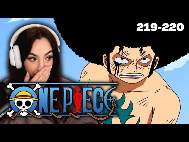 AFRO LUFFY'S VICTORY! | One Piece Episode 219 & 220 Reaction