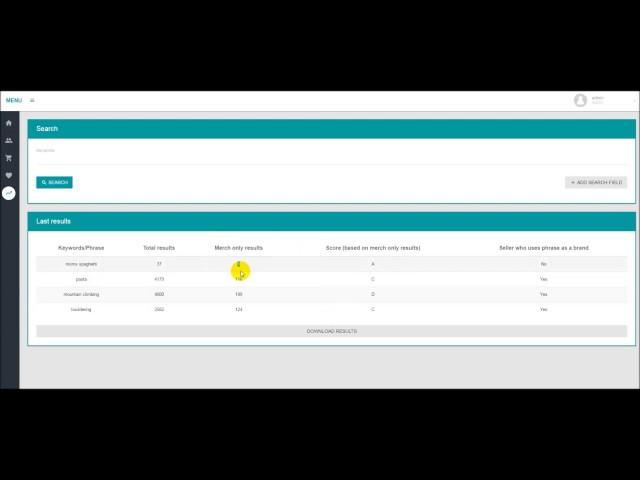 Merch Informer (Merch by Amazon Software) - Advanced Competiton Checker Module Overview