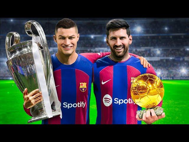 I Made Messi and Ronaldo Teammates