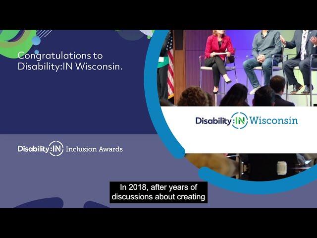 2021 Affiliate of the Year: Disability:IN Wisconsin (Captioned)