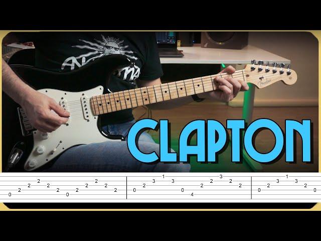 HOW TO PLAY  Nobody Knows You When You're Down And Out by ERIC CLAPTON // Intro & Rhythm with TABS