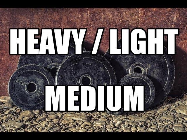 Heavy/Light/Medium Programming