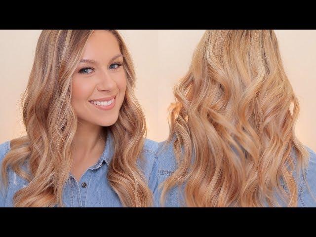 Loose "Effortless" Curls | Relaxed Waves Hair Tutorial