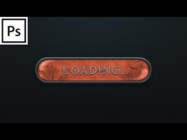 Photoshop Loading Bar Tutorial | How To Create Game Assets In Photoshop