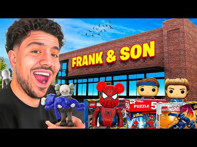 FINDING RARE TOYS FOR MY NEW APARTMENT! (FRANK & SON COLLECTIBLE HUNT)