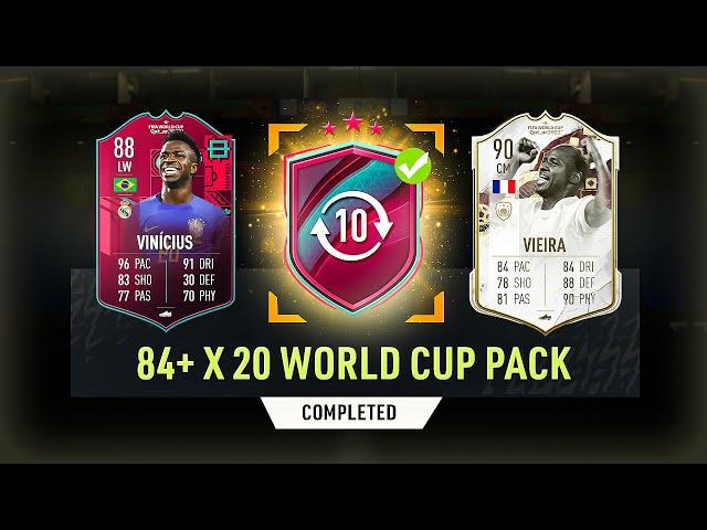 FIFA 23 My Guaranteed 84+ x 20 World Cup Swaps Pack!