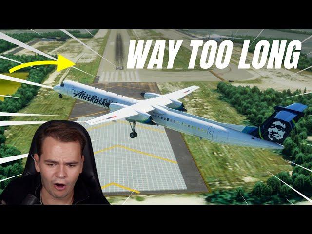 Do NOT Fly The Q800 In A Crosswind