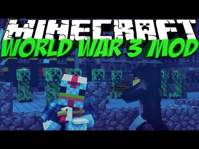 World War 3 Mod: Minecraft Rival Rebels Mod Showcase! Nukes & Capture the Flag!