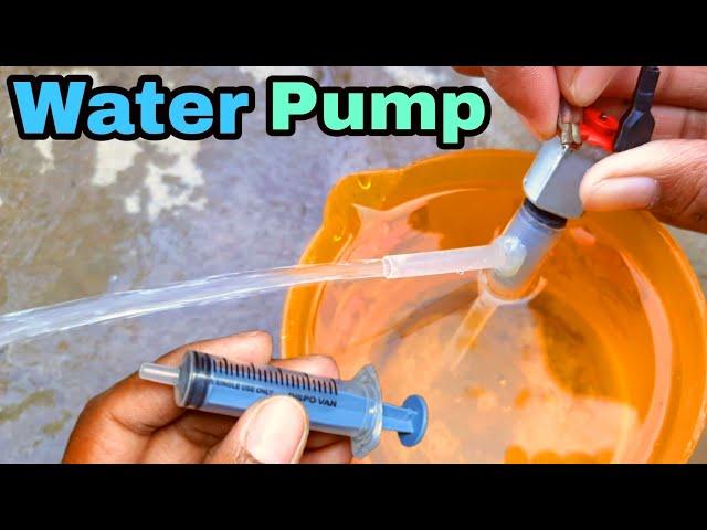 How to make water pump at home | Mini water pump | DC motor water pump