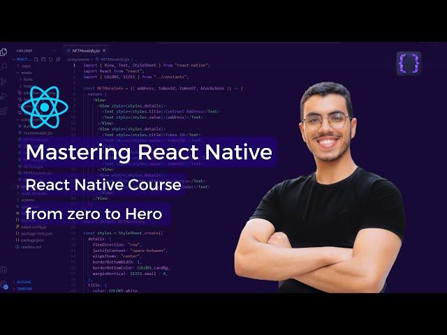 React Native course Arabic | تعلم React Native من الصفر الي الاحتراف في فديو واحد