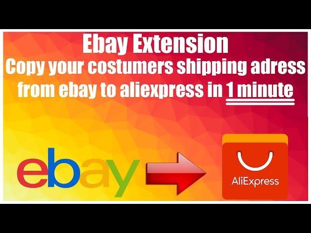 Ebay Dropshipping from Aliexpress - make order in less than minute 2023