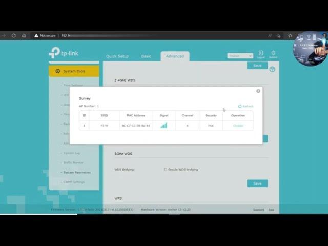 tp link archer c6 wireless repeater mode