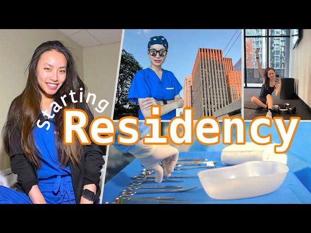 Starting Residency (Vascular Surgery) | RESIDENCY