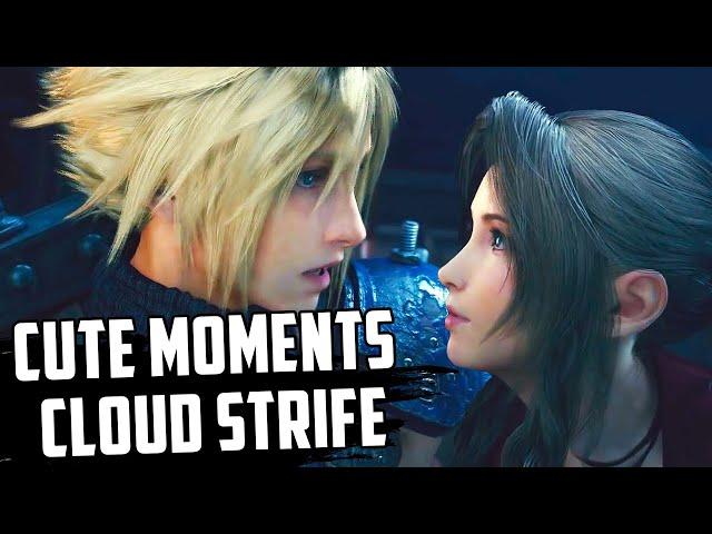 Final Fantasy 7 Remake ファイナルファンタジーＶＩＩ | Favorite Cloud Strife's Cute Moments